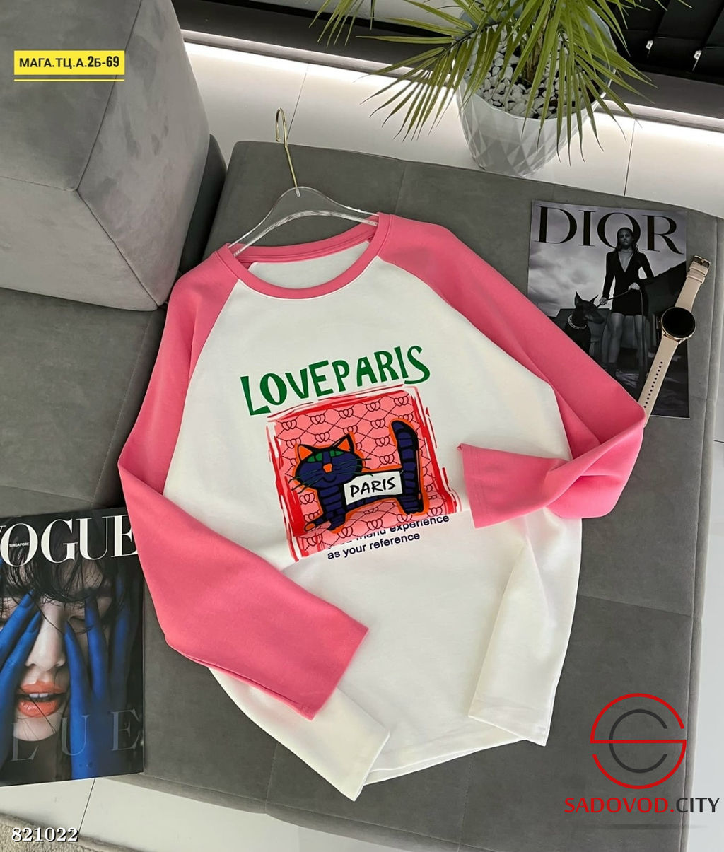 Кофта женская с рисунком - Bruno фото 4