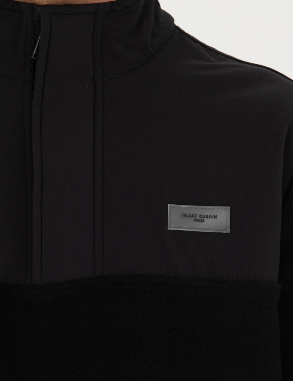 Siyah Regular Fit Sweatshirt - Pierre cardin фото 7