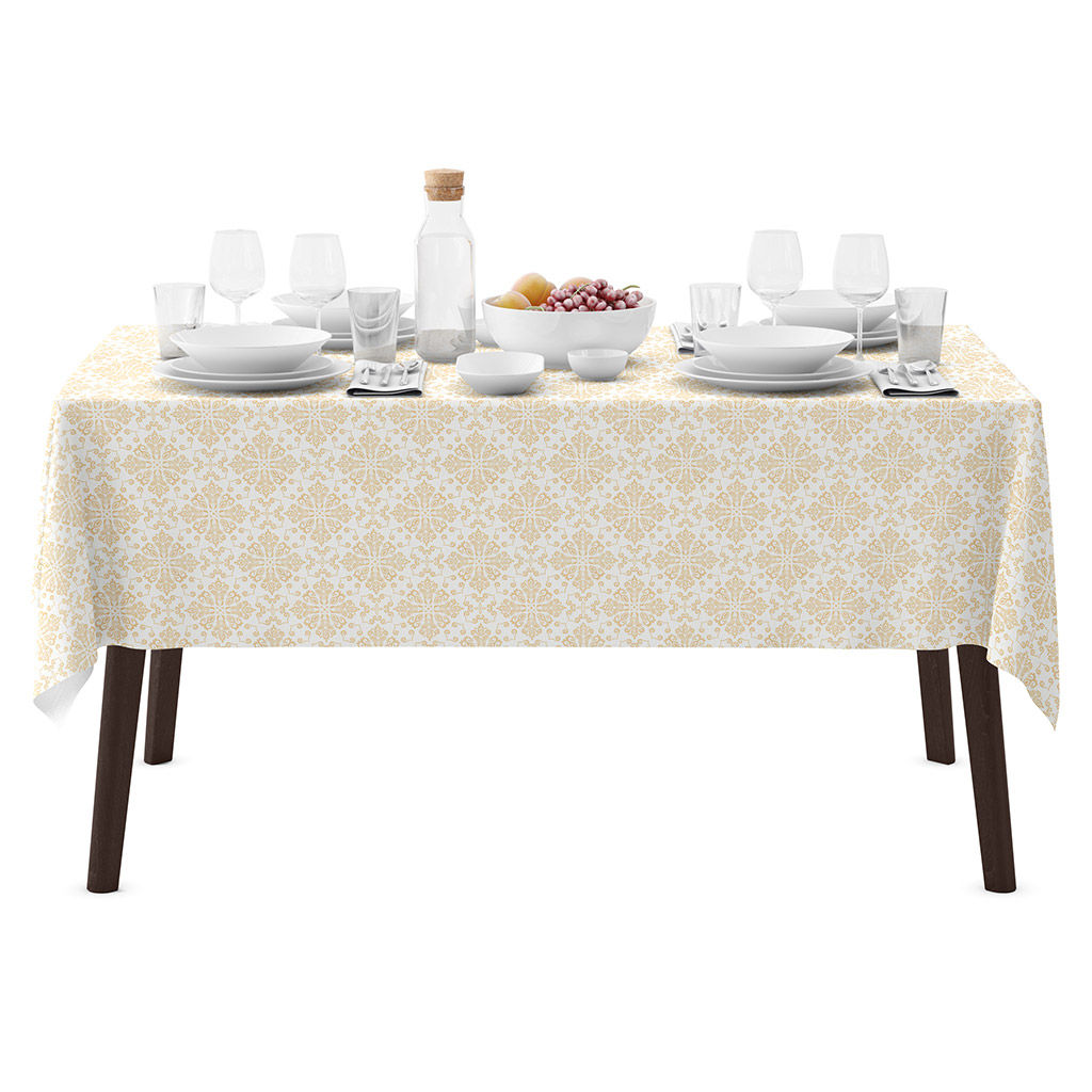 Скатерть Римские каникулы 110х140см, поплекс 85г/м2, полиэстер 100%, упаковка пакет п/э 28х42+5см, Домашняя мода (Россия)  фото 6