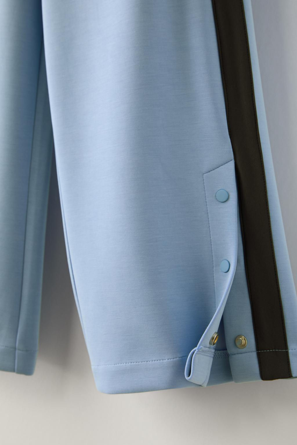 TROUSERS WITH CONTRAST STRIPES - Zara фото 4