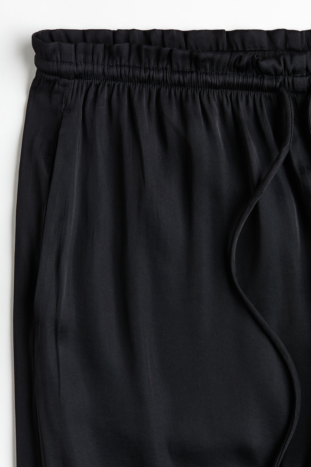 Pantal?n de sat?n con cord?n de ajuste - H&m фото 9
