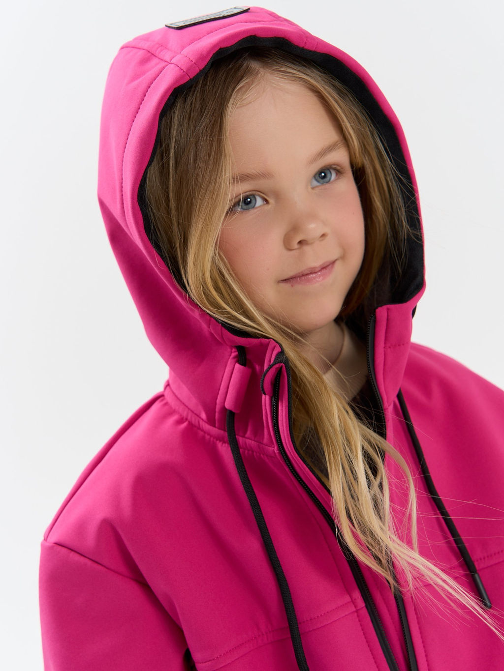 Куртка Softshell демисезонная Фуксия - Bungly фото 3