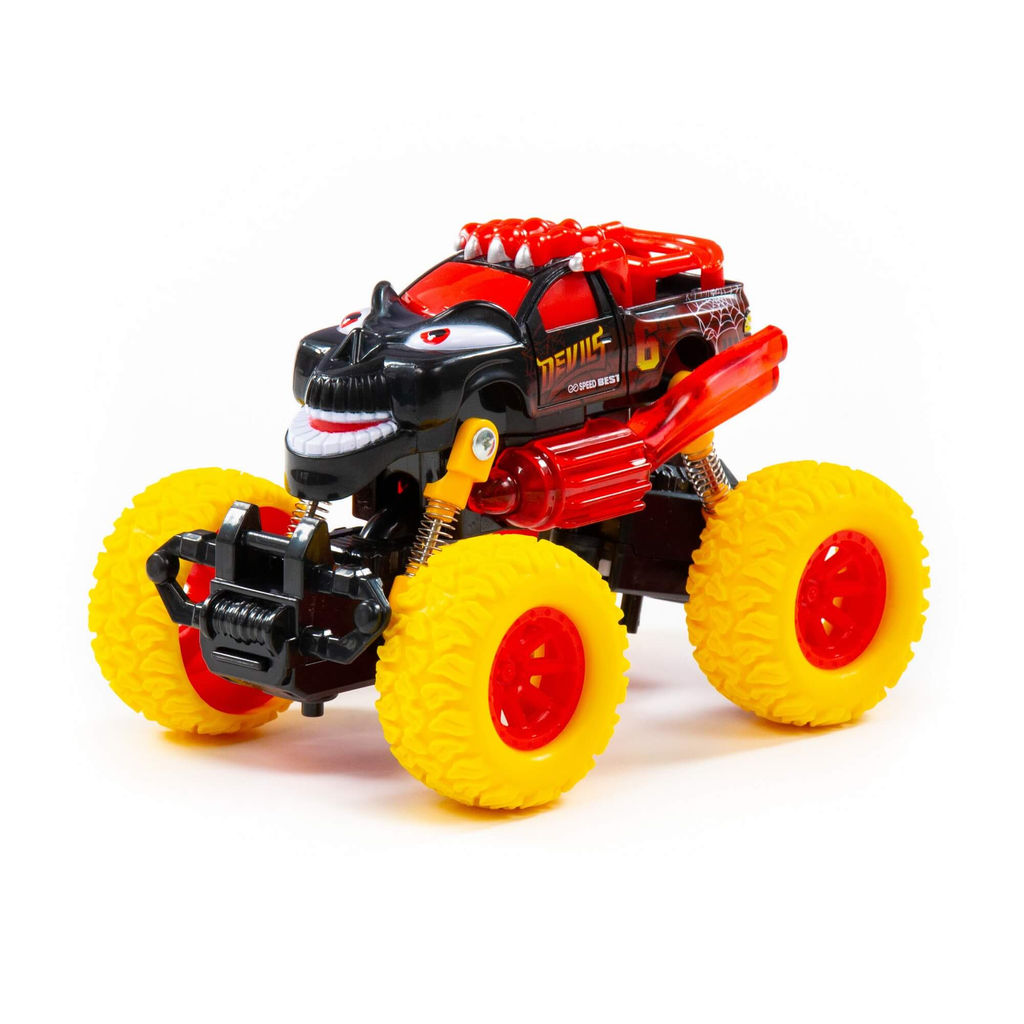 Монстр РАЛЛИ - Демон, автомобиль инерционный (со светом и звуком) (в коробке) - Полесье фото 8