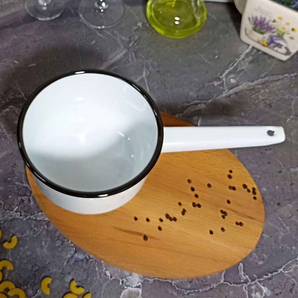 Ковш цил 1,5л. без рисунка 2с42 - Стальэмаль фото 10