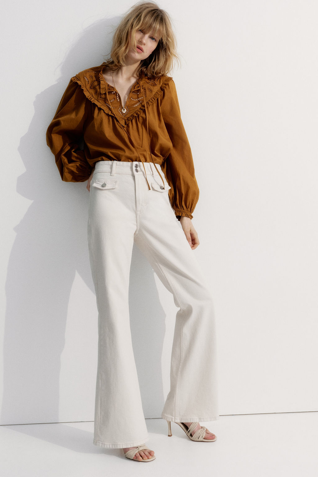 Flared High Jeans - H&m фото 6