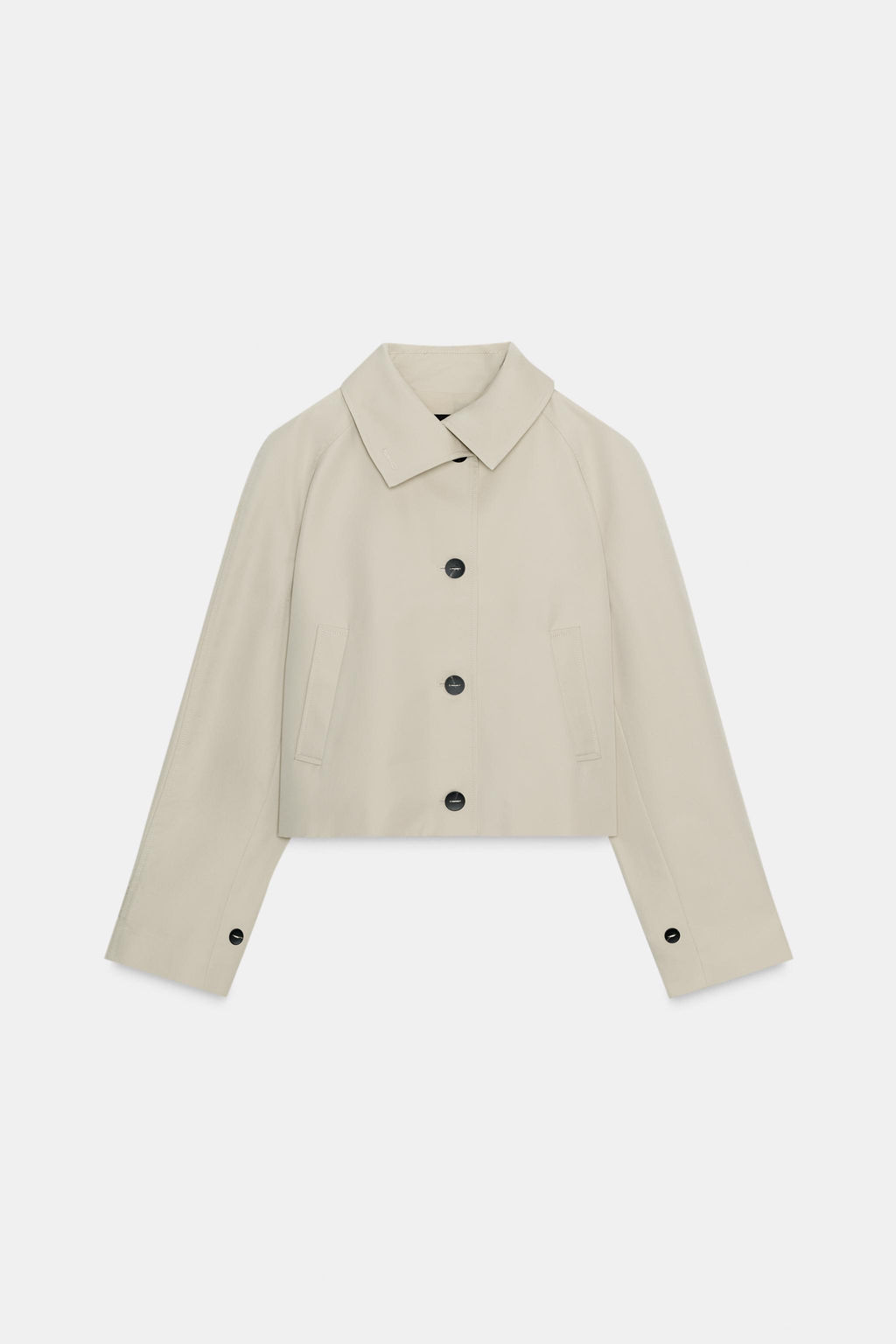 WATER-REPELLENT SHORT TRENCH COAT ZW COLLECTION - Zara фото 10
