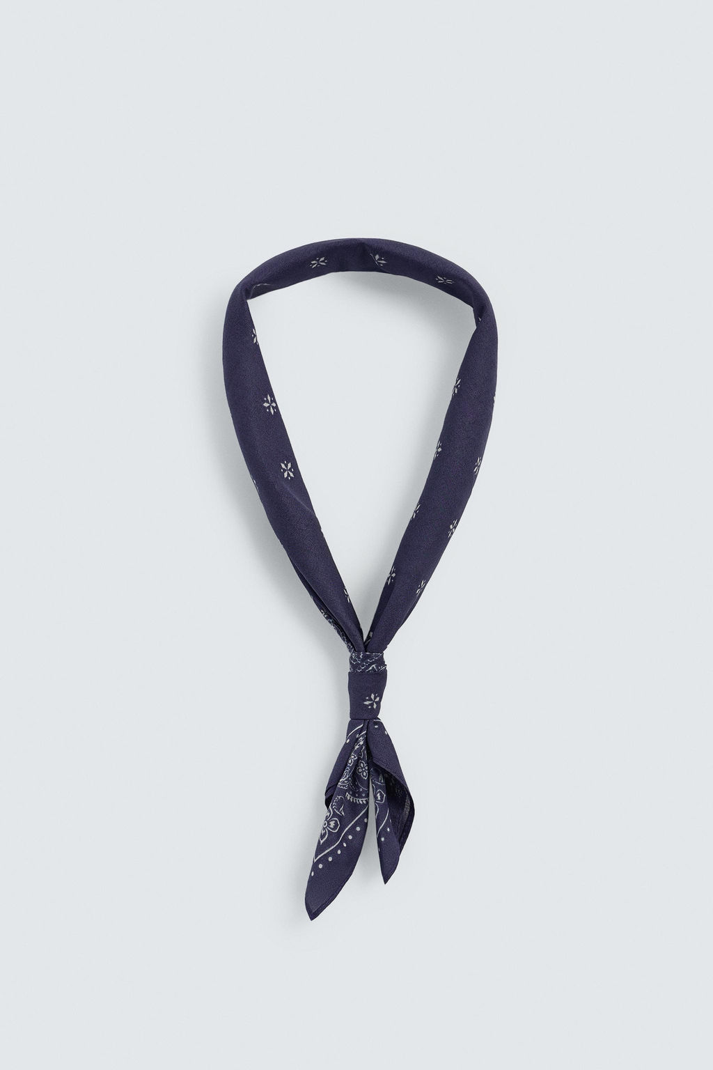 BANDANA ESTAMPADO PAISLEY / Azul - Zara фото 4