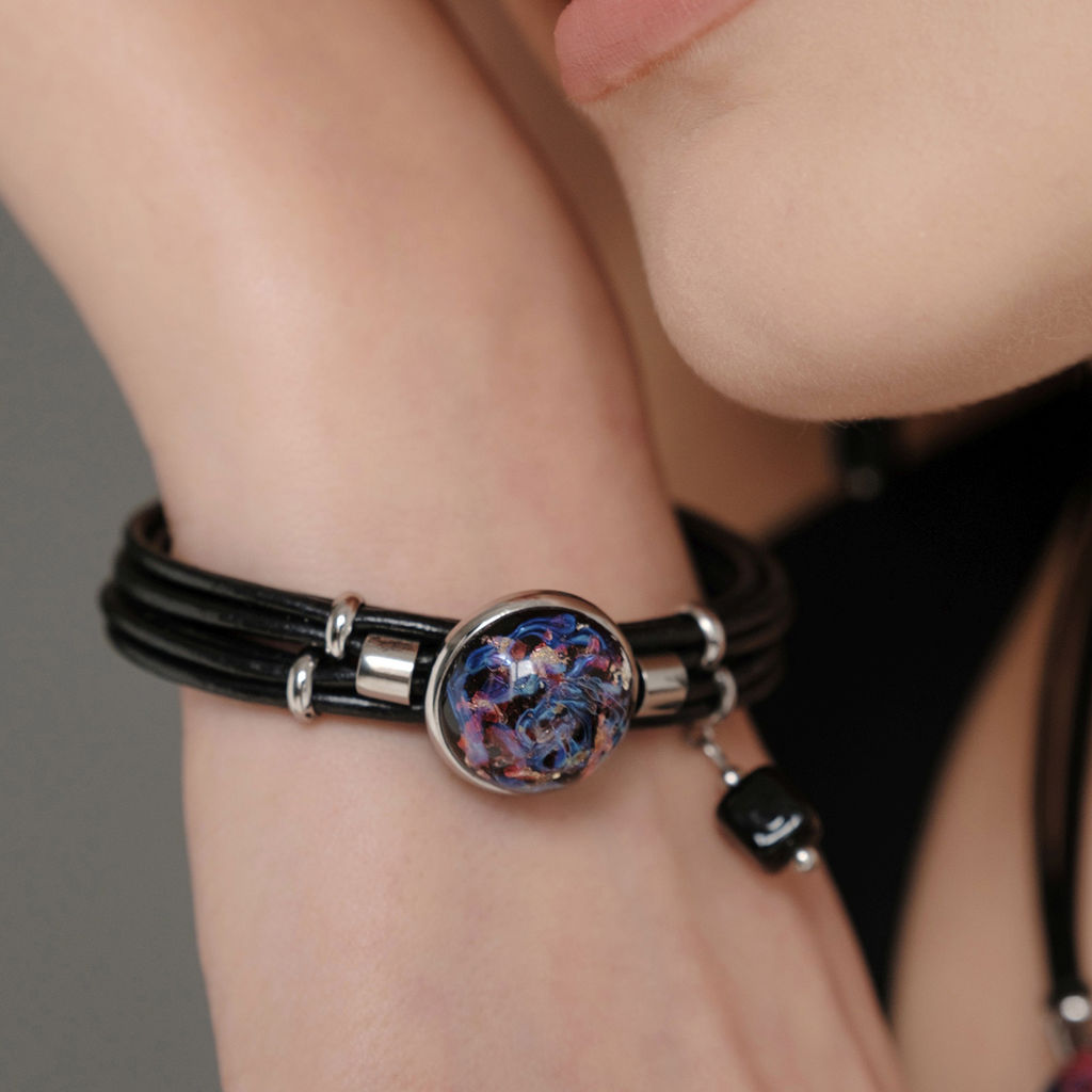 Браслет из муранского стекла