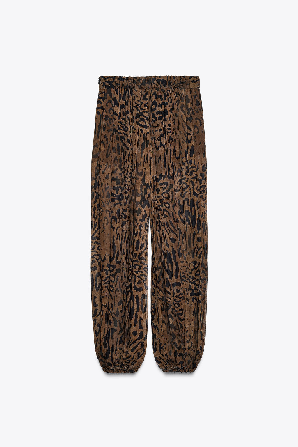 ANIMAL PRINT BALLOON TROUSERS ZW COLLECTION - Zara фото 2