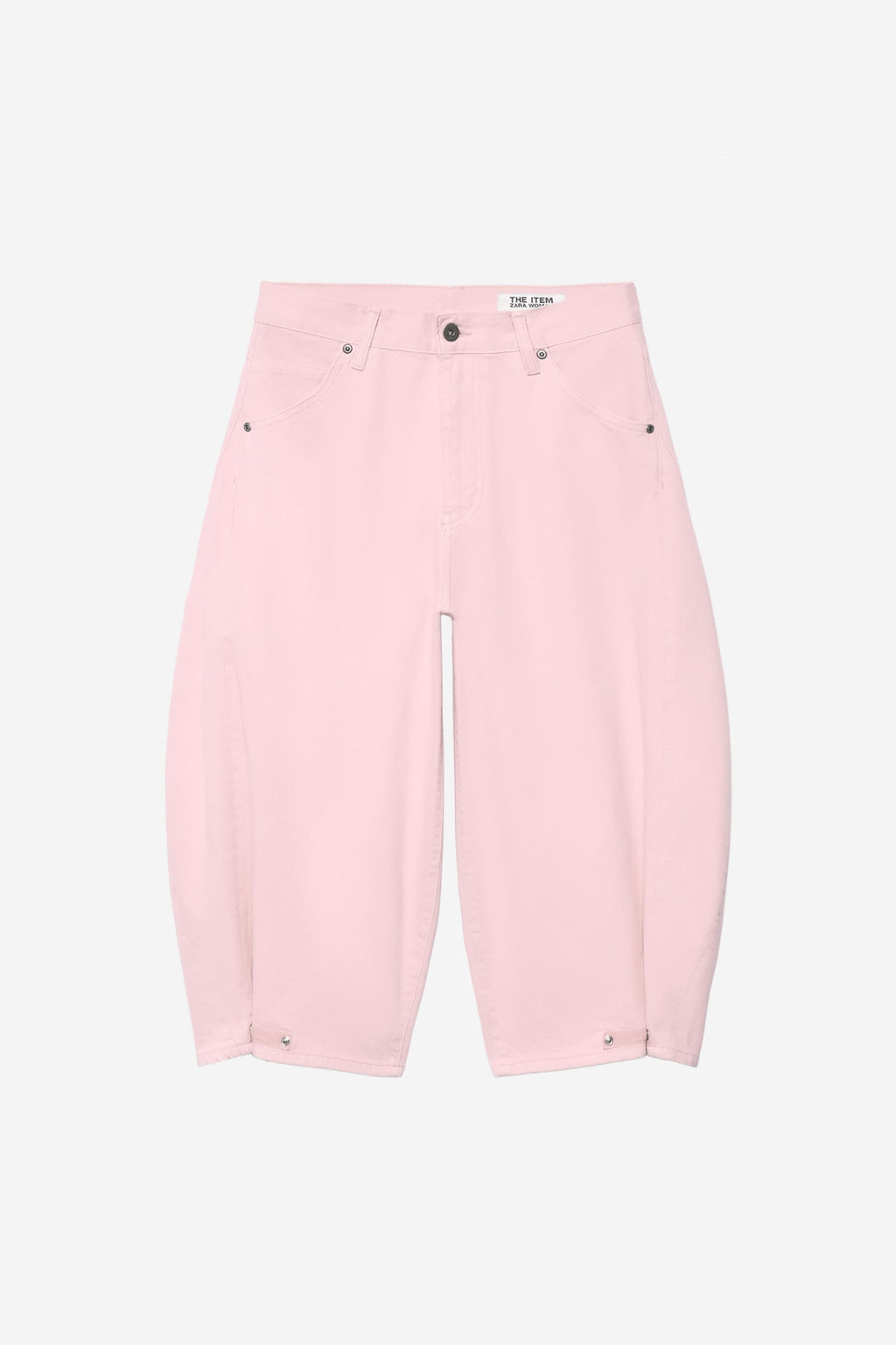 BERMUDA PLIEGUES - THE ITEM ZARA WOMAN / Rosa  фото 11