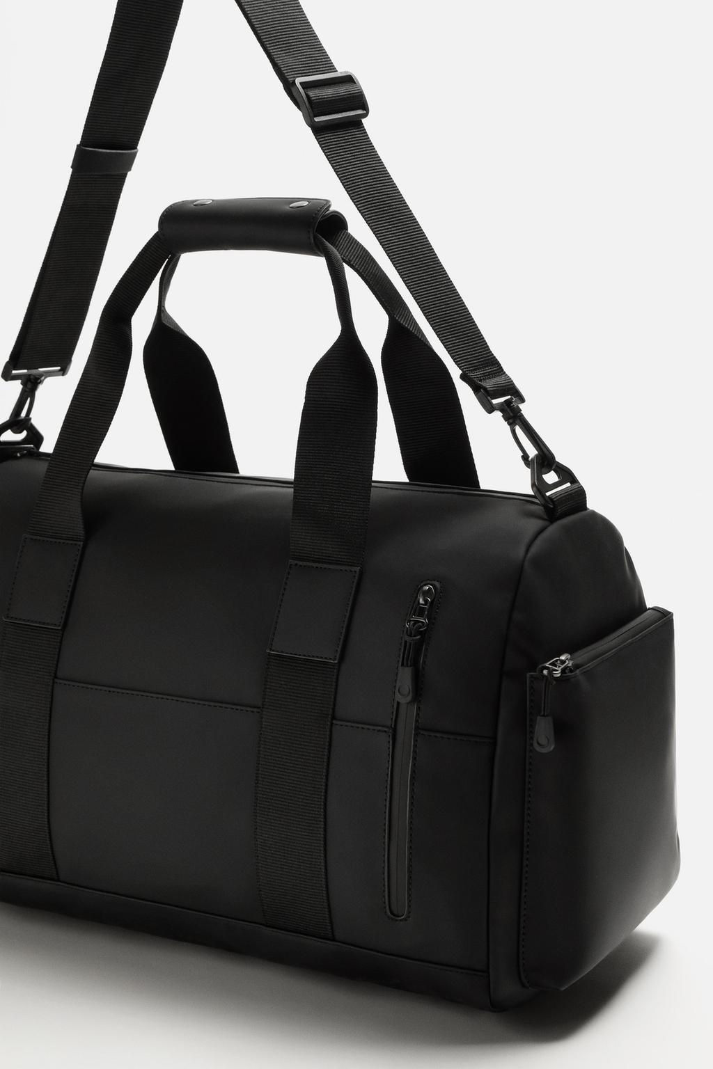RUBBERISED TRAVEL BAG CASE - Zara фото 5
