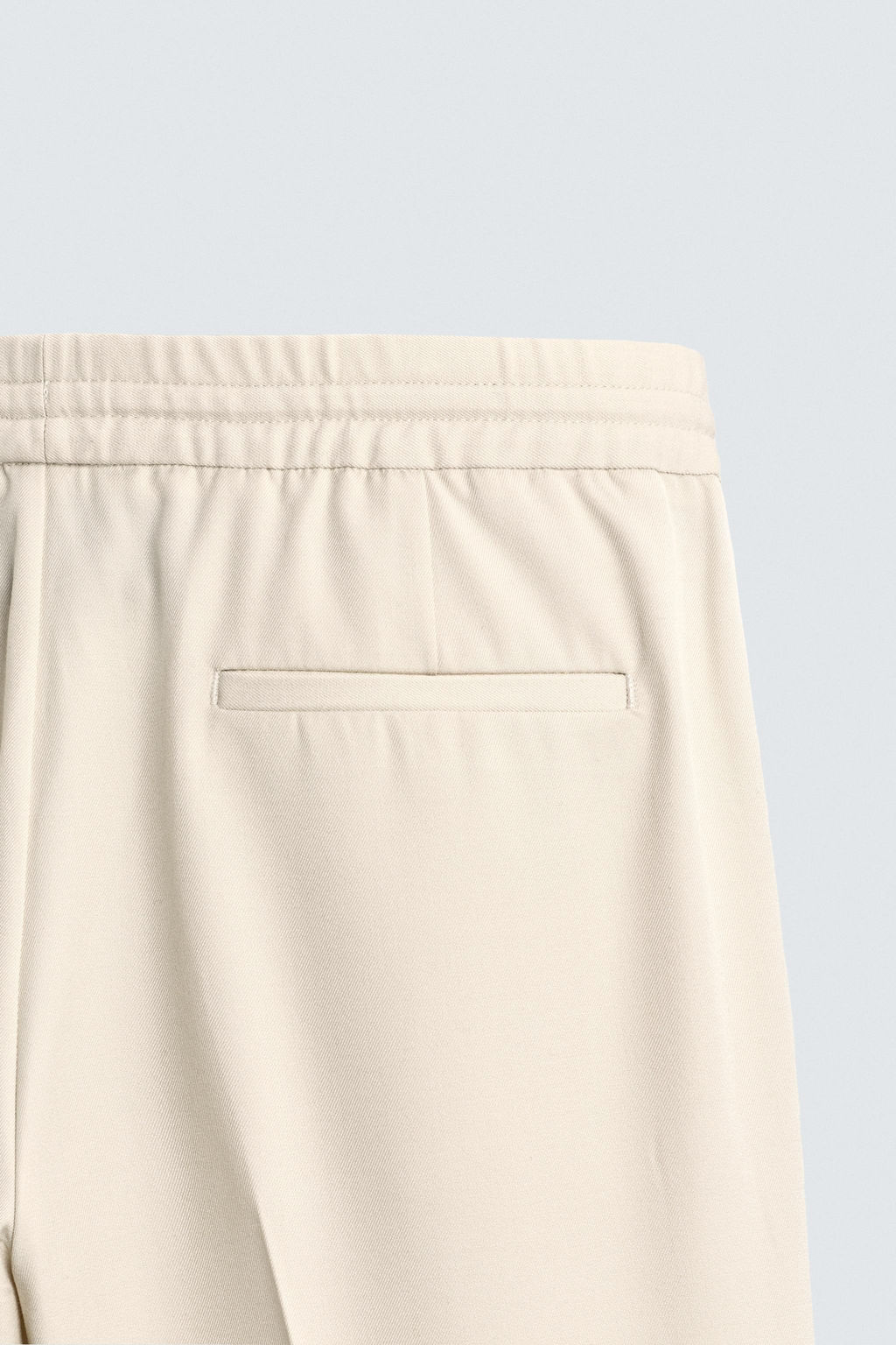PANTAL?N CINTURA JOGGER CONFORT / Crudo medio - Zara фото 10