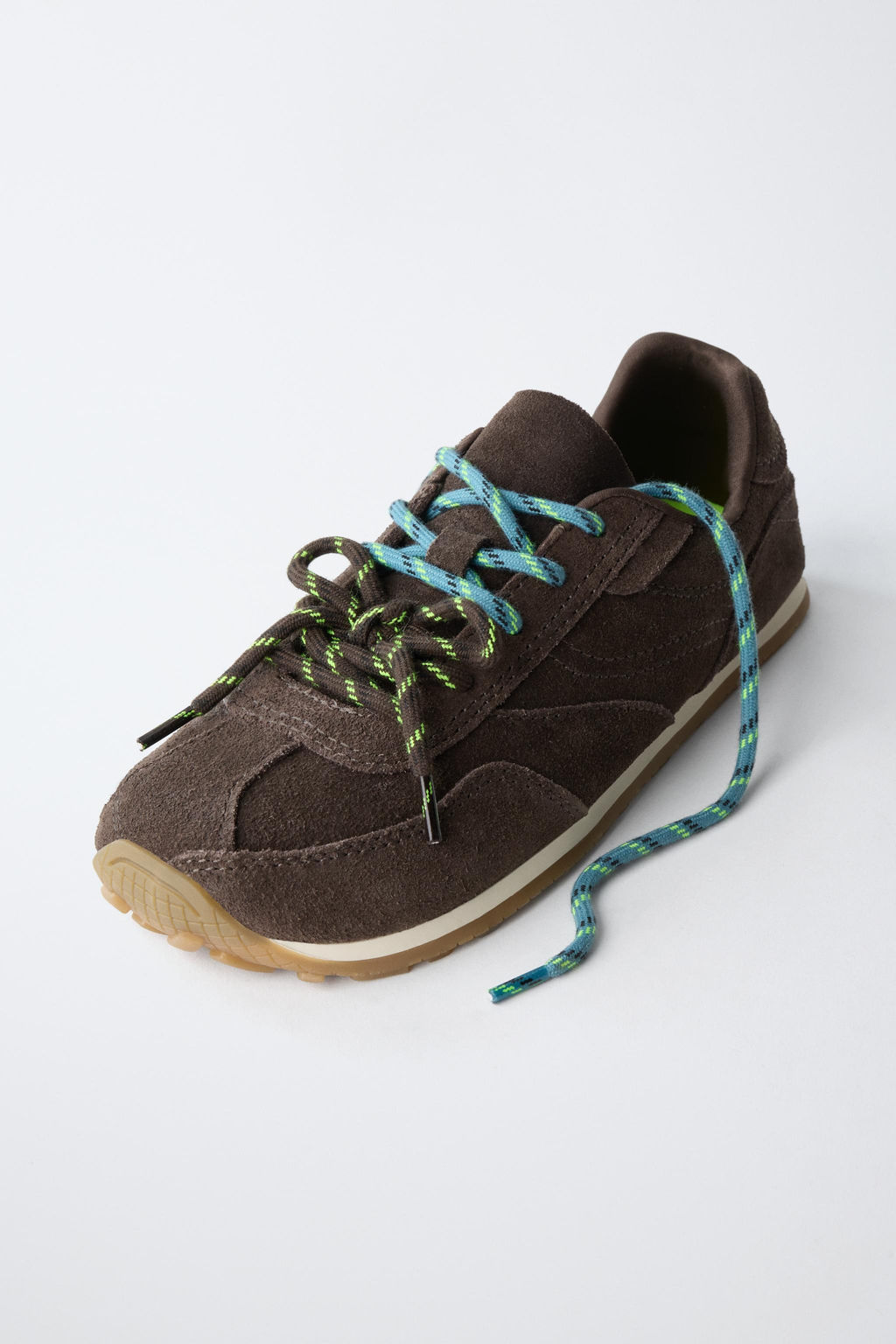 ZAPATILLA DEPORTIVA BAREFOOT PIEL / Marr?n Chocolate - Zara фото 2