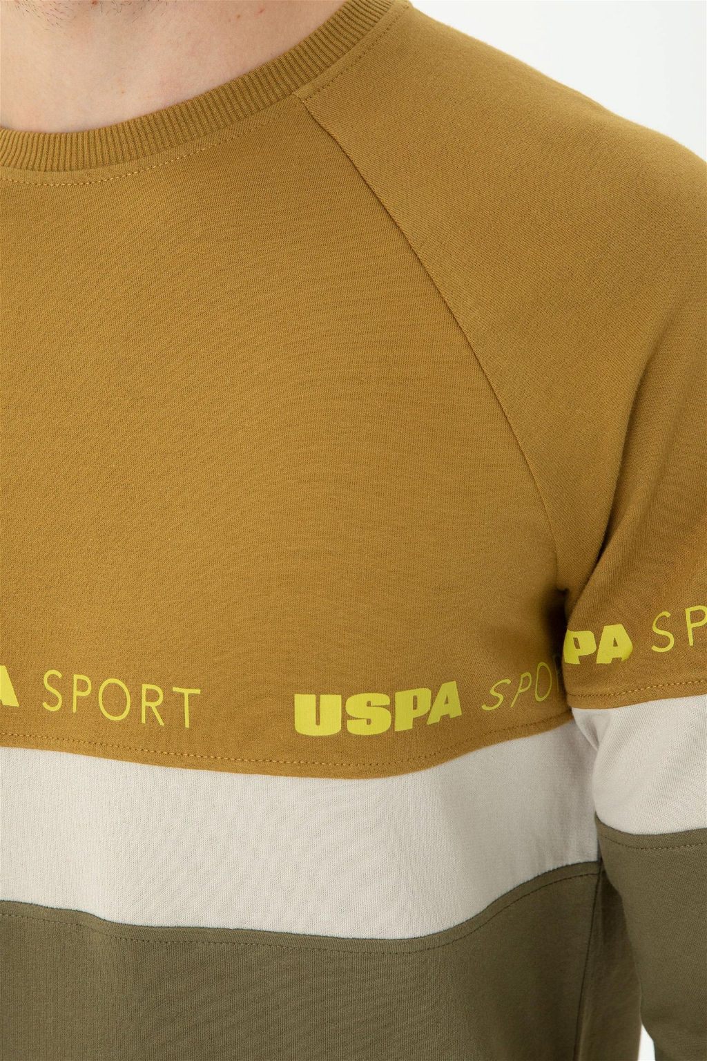 Мужской свитшот цвета хаки Неожиданная скидка в корзине - U.s. polo assn фото 7