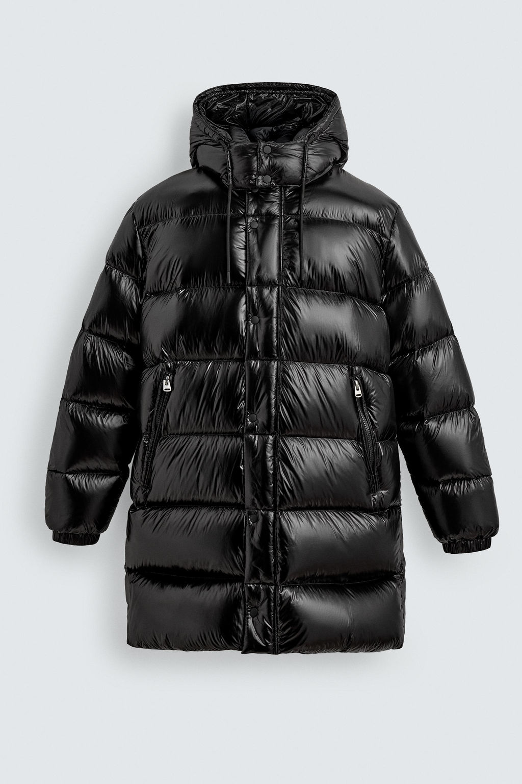 LONG 100% FEATHER PUFFER JACKET - Zara фото 8