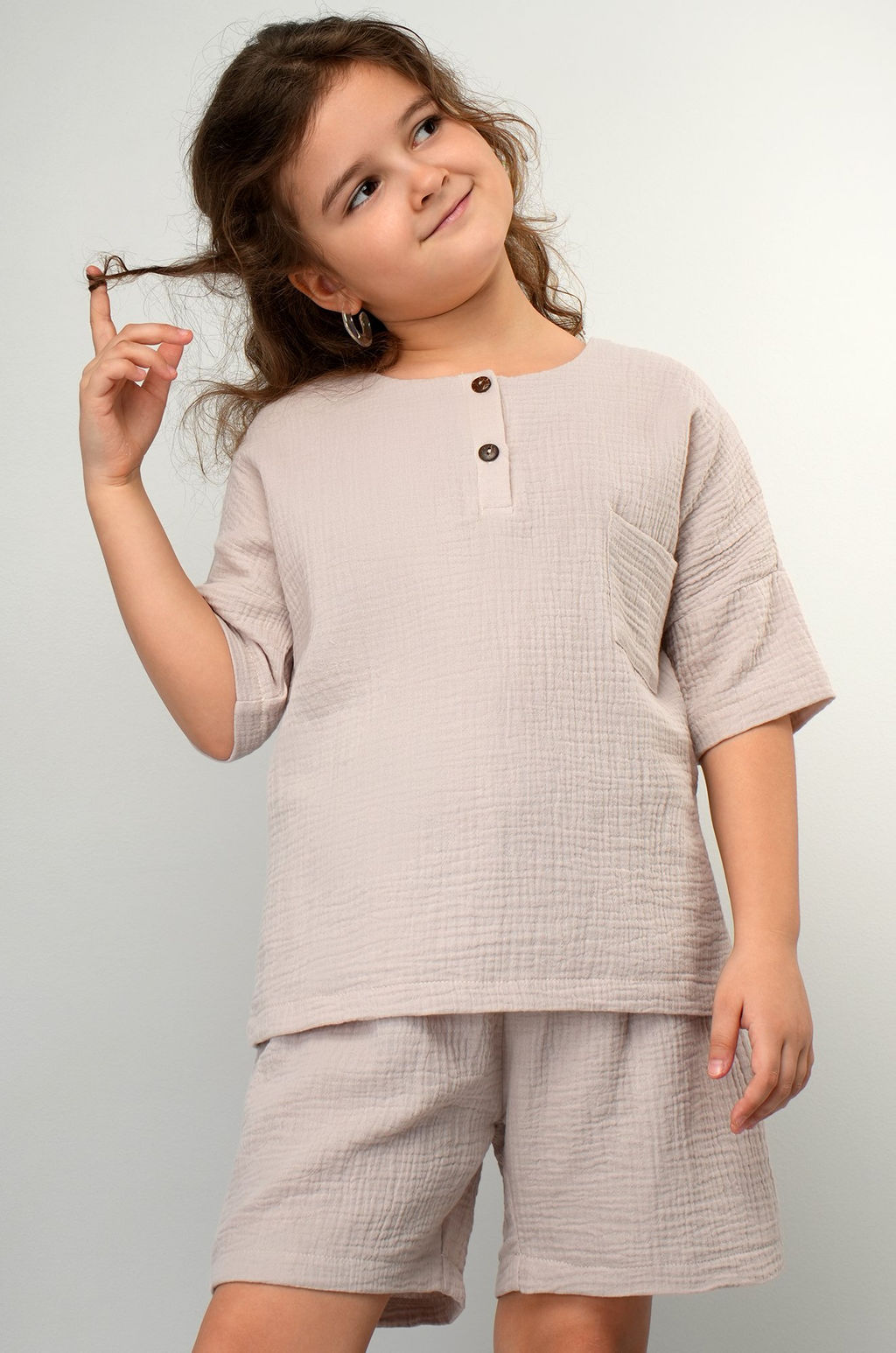 Костюм для девочки из муслина Happyfox - Happy fox фото 3