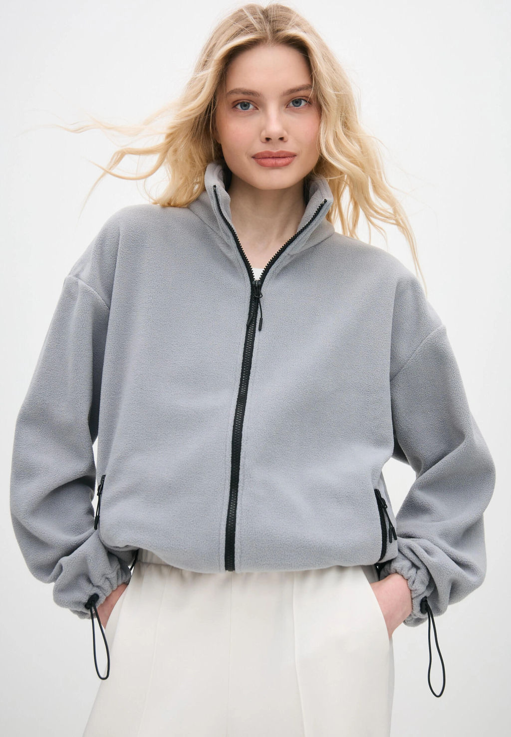 Толстовка oversize 26234-545 флис - Avese фото 64