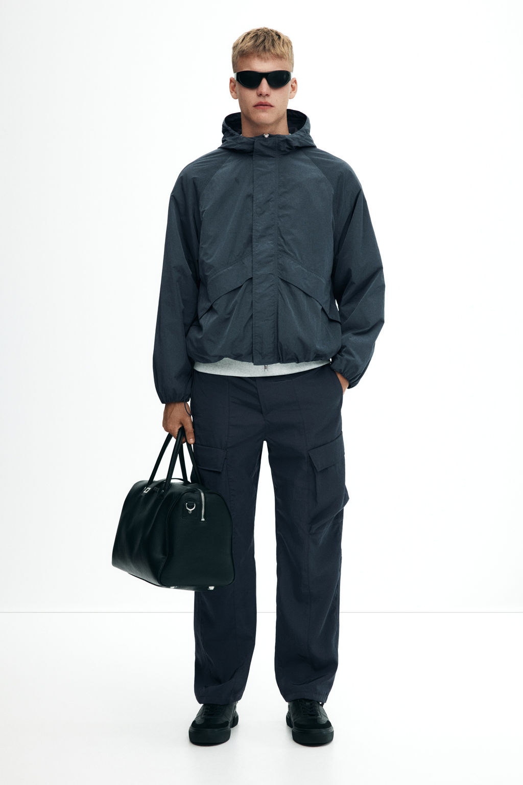 Chaqueta cortavientos de nailon Loose Fit - H&m фото 3