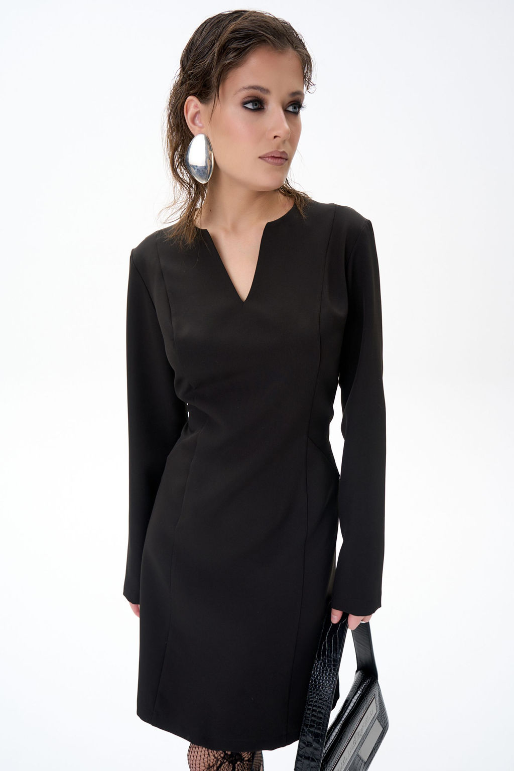 Платье Аврил (черный) - Эльза фото 5