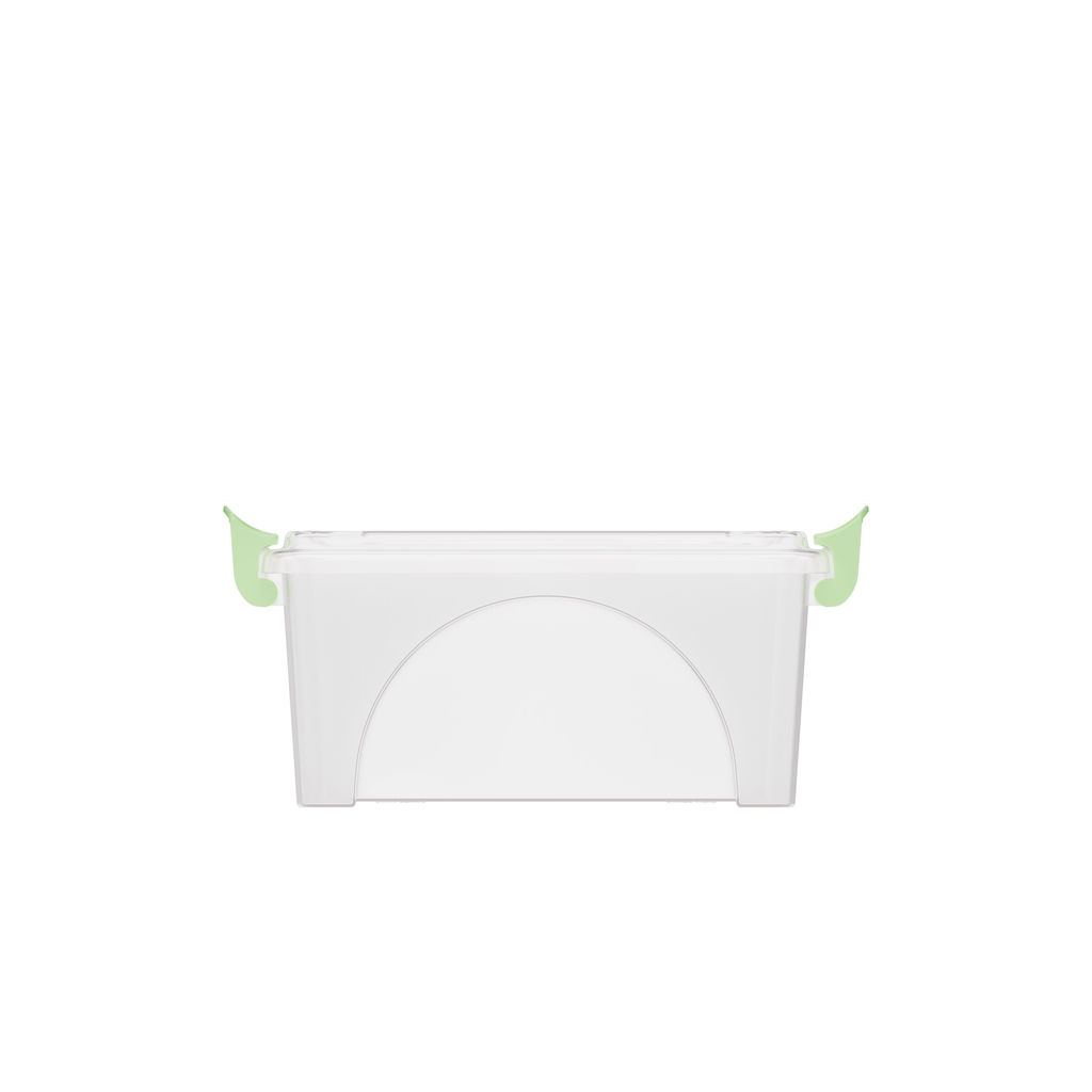 Контейнер для хранения п/эт. 2,5л прямоугольный (с ручками)