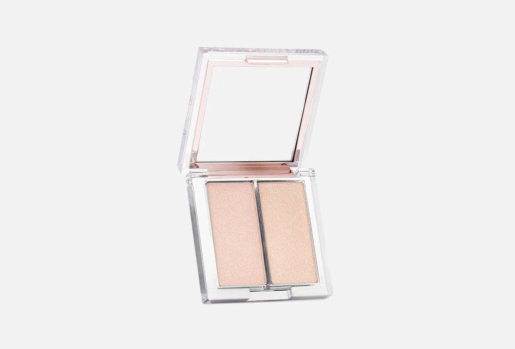 Prism Highlighter Duo 01 Cream Fizz - Двойной хайлайтер для естественного сияния кожи , 2,8 г*2 шт