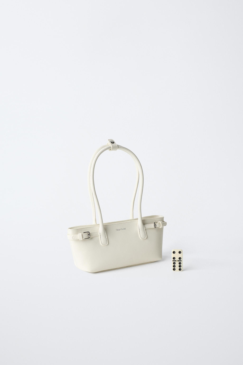 BUCKLE DETAIL SHOULDER BAG