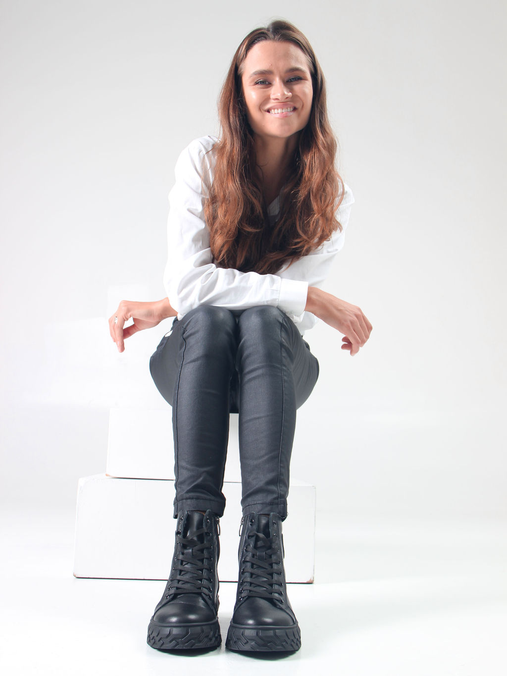 Ботинки 214.icebergbl.Black/Байка