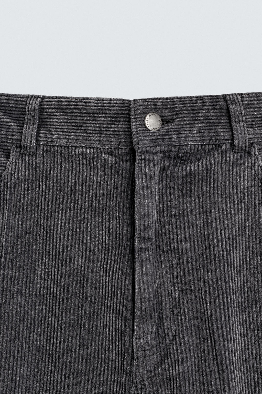 PANTAL?N RELAXED FIT PANA / Gris oscuro - Zara фото 9