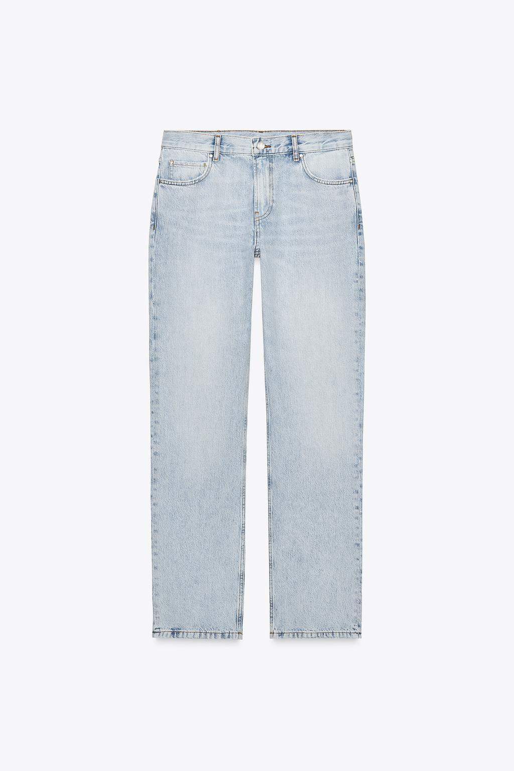 ZW COLLECTION STRAIGHT BOOTCUT LOW-RISE JEANS - Zara фото 16