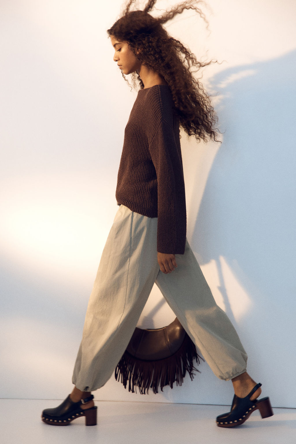 Pantal?n de nailon con perneras globo - H&m фото 4