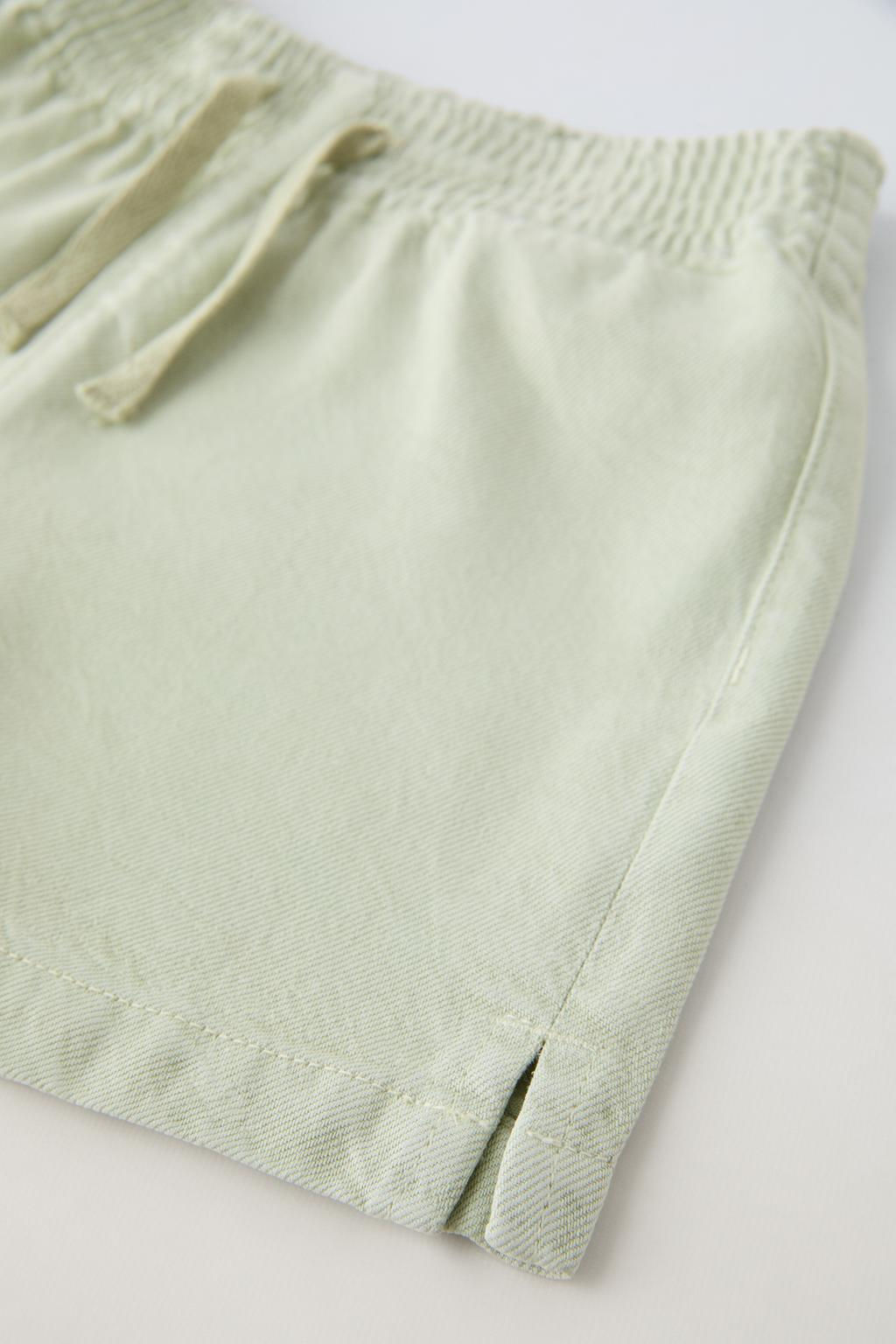 FLOWING BERMUDA SHORTS WITH DRAWSTRINGS - Zara фото 3