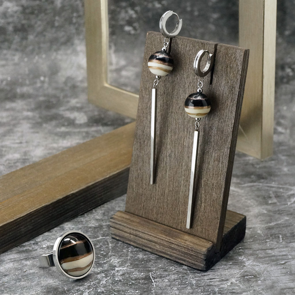 Серьги из муранского стекла - Vloes фото 6