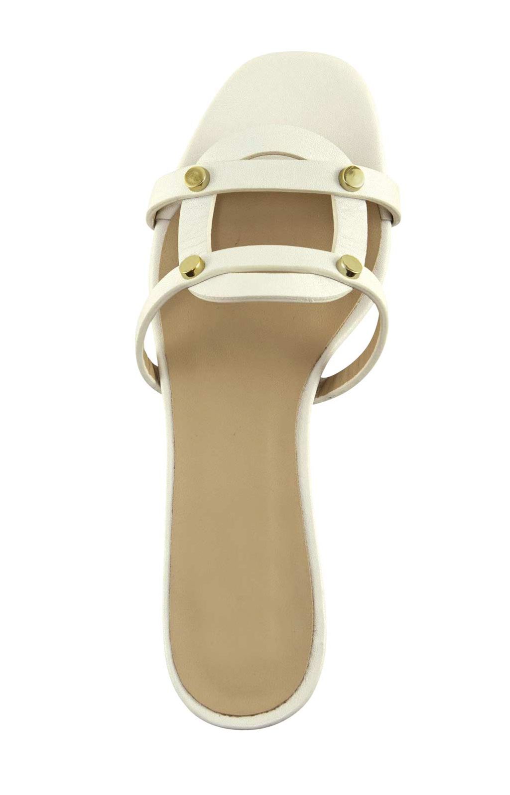 Шлепки, белые - Gabor фото 2