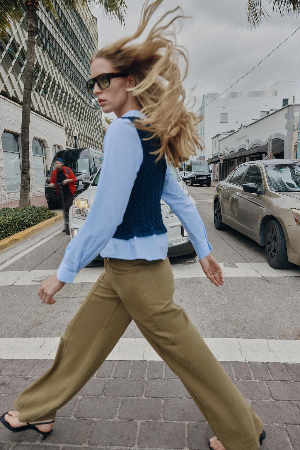 CONTRAST POPLIN SHIRT - Zara фото 13