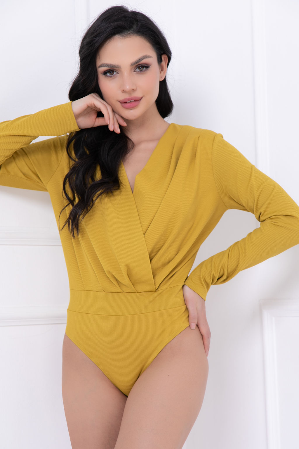 Блуза Bellovera 70Б5822 горчичный