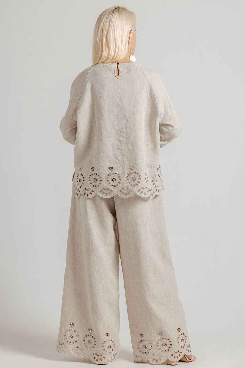 Брюки женские Б360809/01/Бежевый