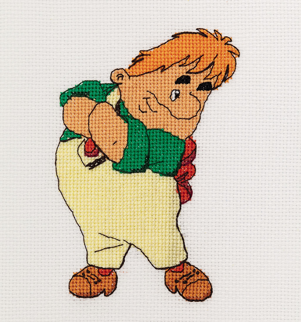 Klart набор для вышивания Союзмультфильм CMF-8-574 Карлсон 11 х 15 см