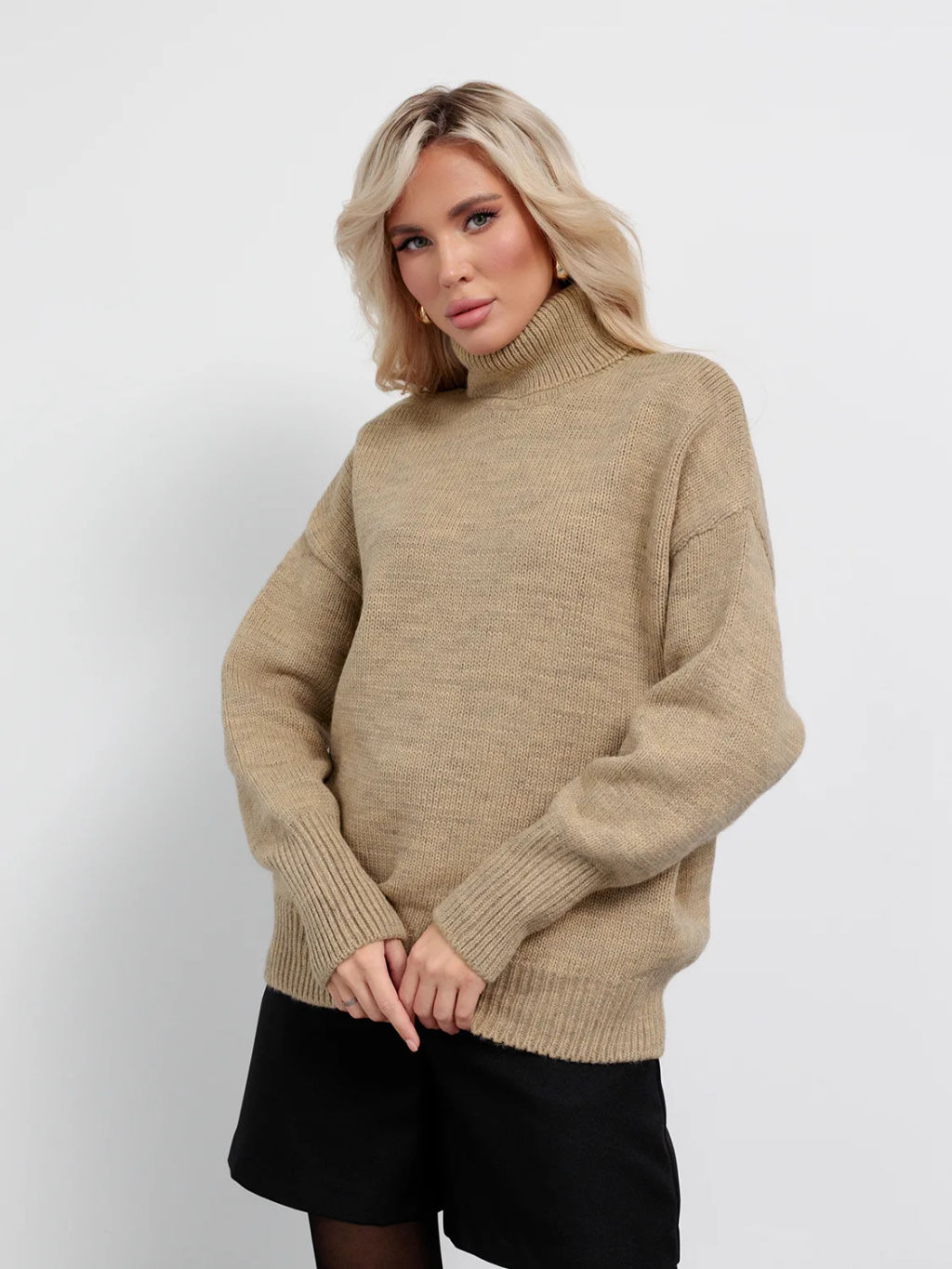 JETTY Джемпер вязаный свитер с горлом  фото 38