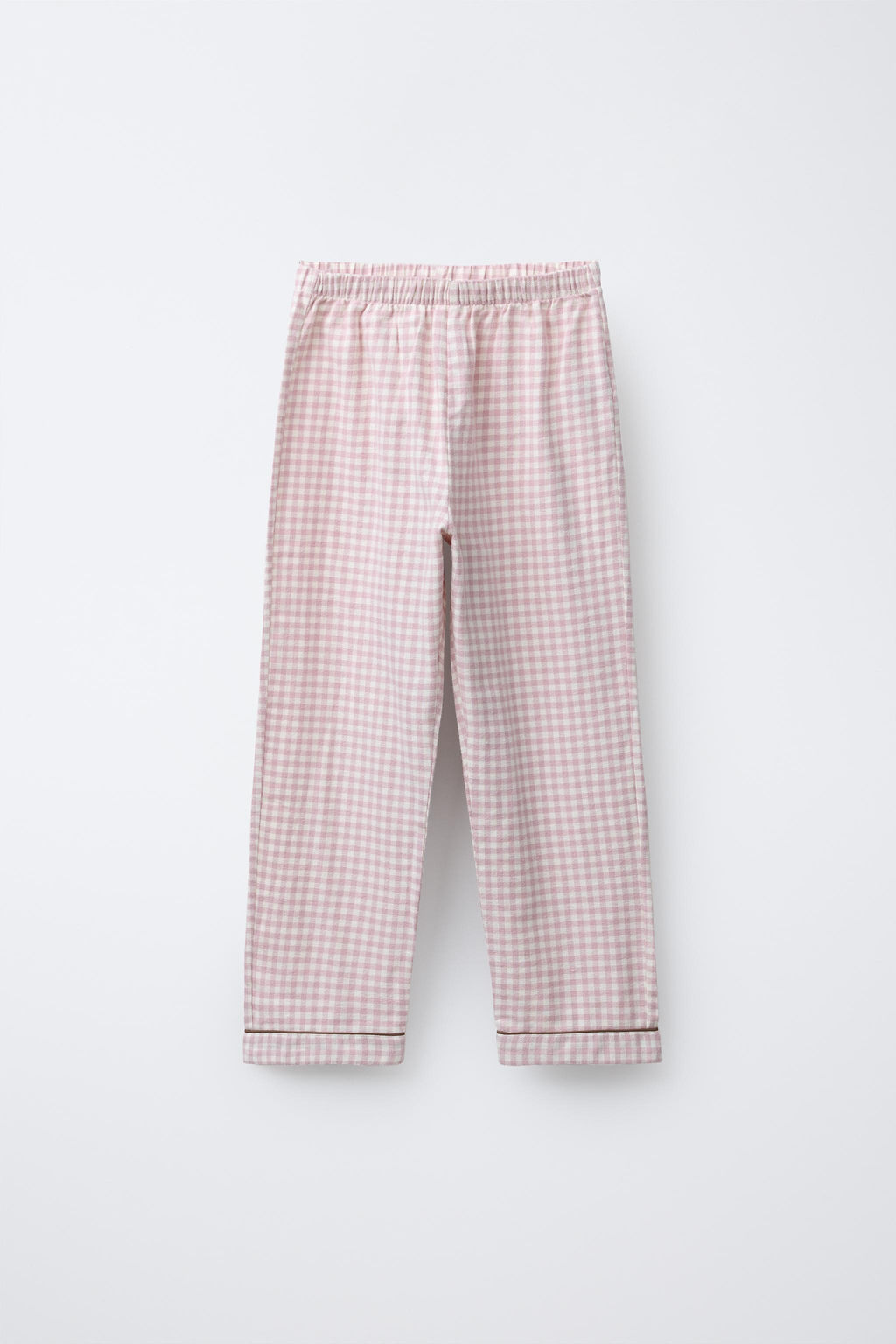 AGES 6-14 / FLANNEL GINGHAM PYJAMAS - Zara фото 4