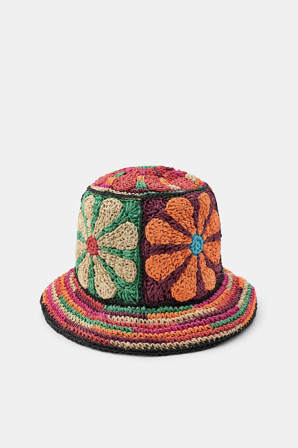 GORRO BUCKET FLORES / Multicolor
