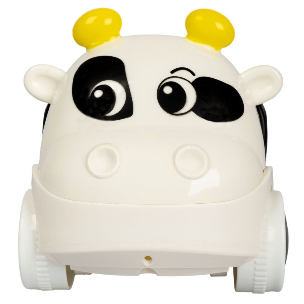 Игр.разв.тактильная на колесах КОРОВА, Bondibon, мягк.часть с шар., 8,5х9х10 см  фото 15