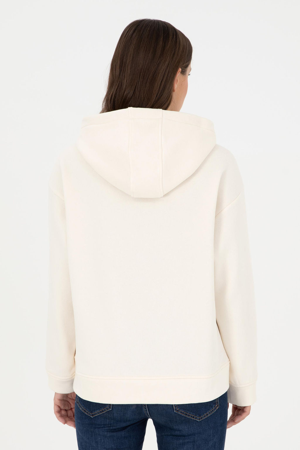 Женский кремовый свитшот - U.s. polo assn фото 5