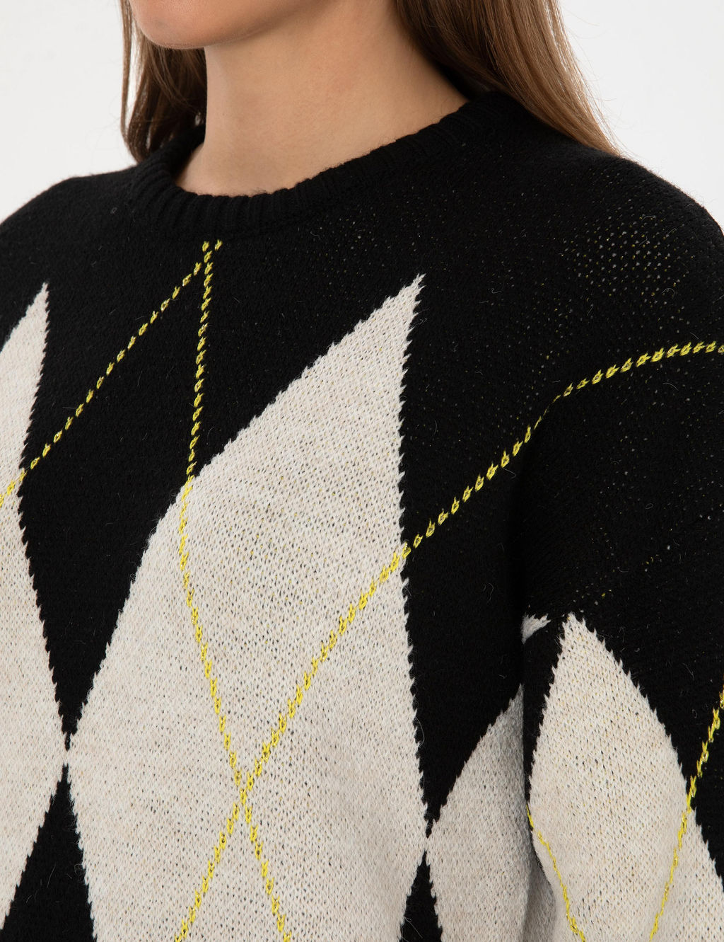 Siyah Regular Fit Kazak - Pierre cardin фото 7