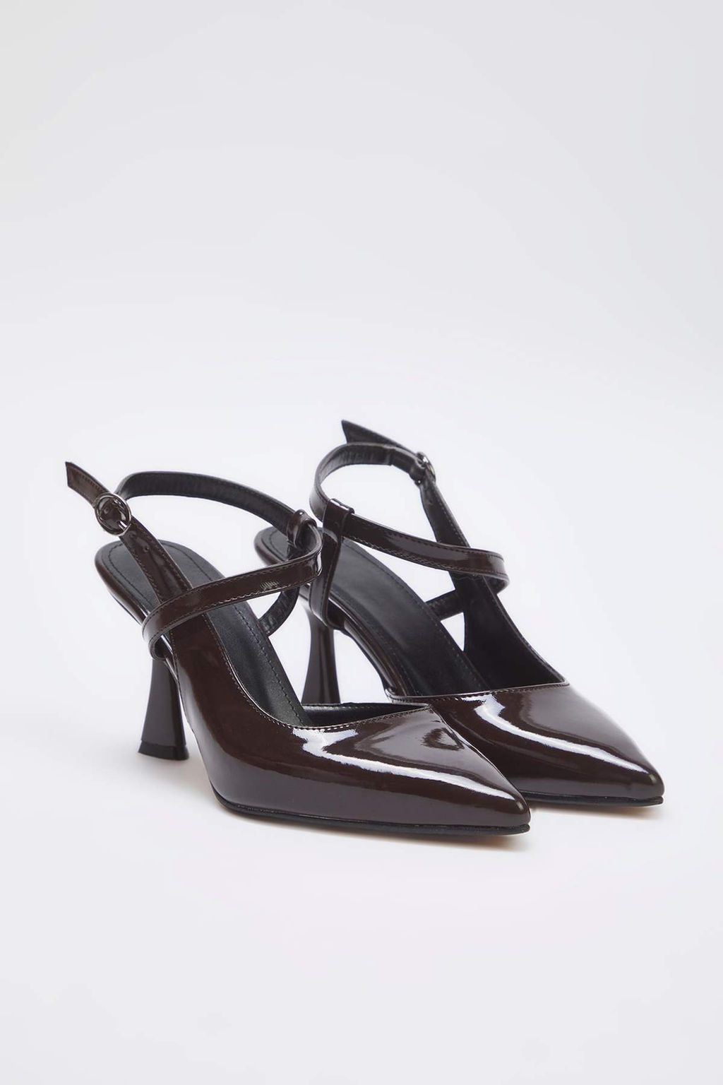 Trendyol Shoes Siyah Bilekten Bantl? Kad?n Ince Topuklu Ayakkab? TAKAW25TO00004 - Trendyolmilla фото 12