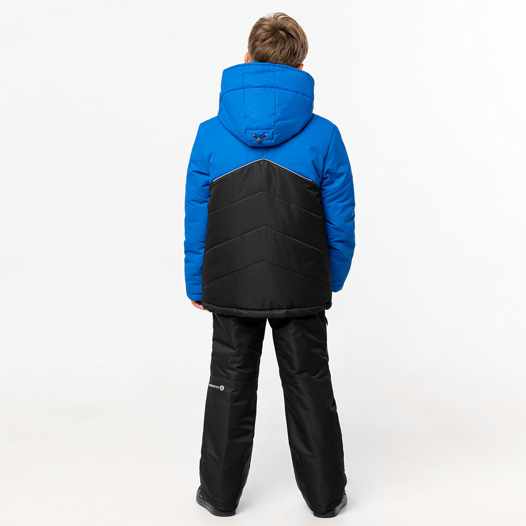 RODOS Утеплённый костюм для мальчика зима М-228д Синий/Васильковый  фото 178