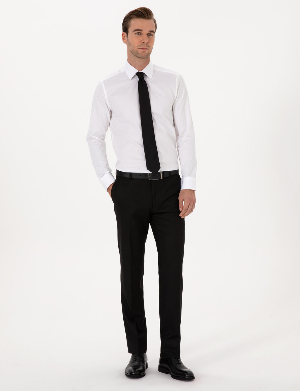 Siyah Slim Fit Kuma_ Pantolon - Cacharel фото 3