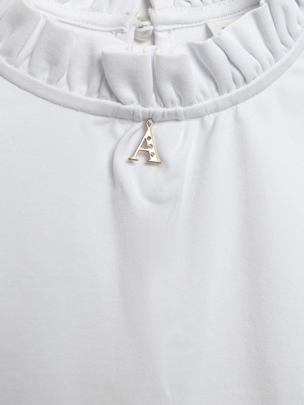 ACOOLA / Блузка детская для девочек Kolett белый  фото 4