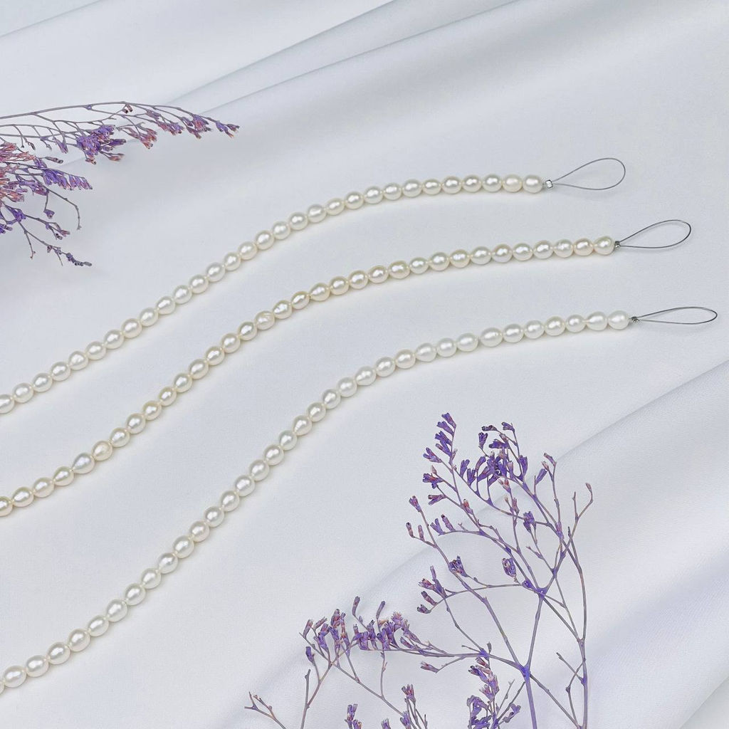 Бусины для украшений из белого Жемчуга - Радуга самоцветов фото 3