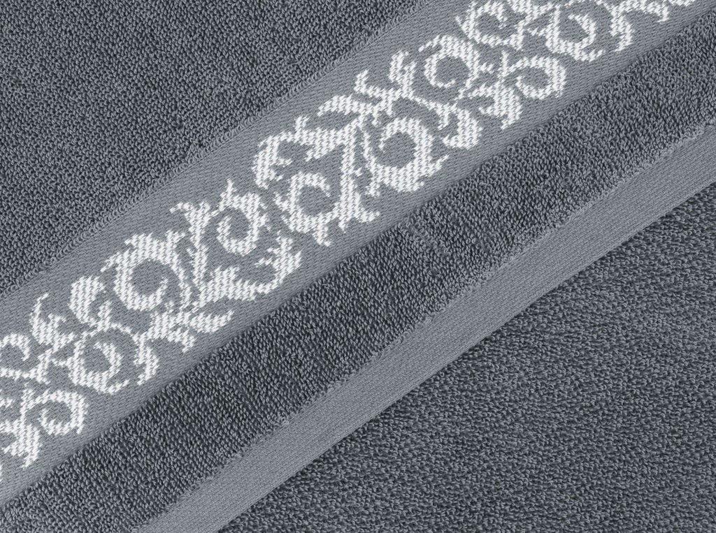 6с102.411ж1 Триумф (1-графит) Полотенце махровое 67х150см