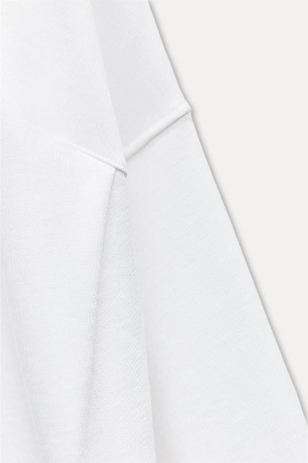 MINIMALIST SLOGAN SWEATSHIRT - Zara фото 12